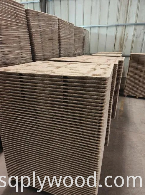 1100X1100mm Mdi Glue Compressed Wood Pallet Molded Presswood Pallets for Package